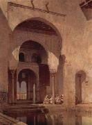 Adolf Seel Alhambra oil painting on canvas